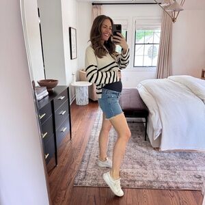 Maternity Denim Shorts